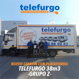 Telefurgo presenta camion con plataforma